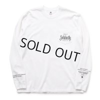 RATS/SOLIDARITY POCKET LS TEE（WHITE）［プリント長袖T-23春夏］