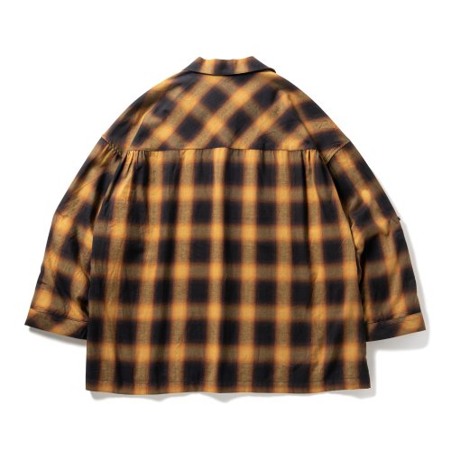 他の写真2: TIGHTBOOTH/PLAID ROLL UP SHIRT（Mustard）［ロールアップシャツ-23春夏］