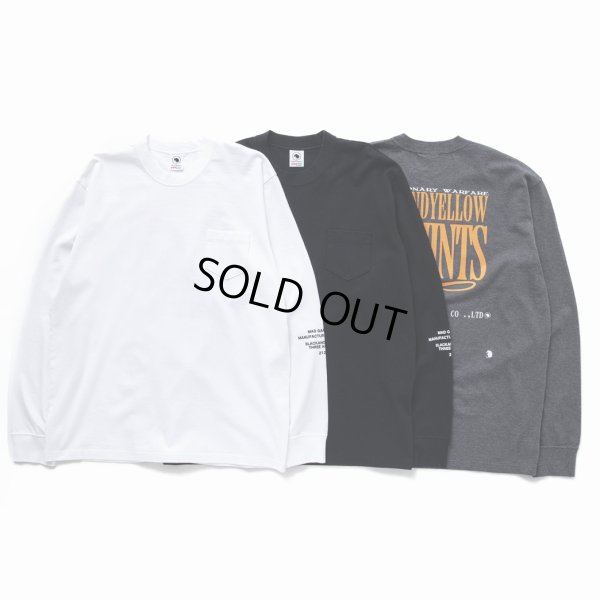 画像2: RATS/VARMINTS POCKET LS TEE（WHITE）［プリント長袖T-23春夏］