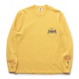 画像1: RATS/SOLIDARITY POCKET LS TEE（YELLOW）［プリント長袖T-23春夏］ (1)