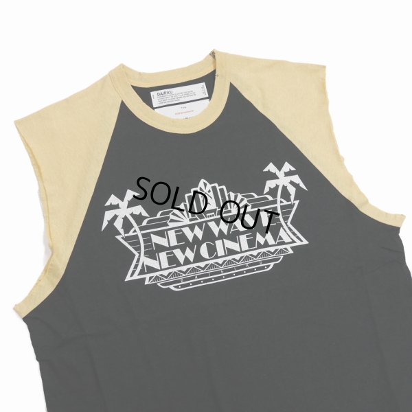 画像3: DAIRIKU/"New" No-sleeve Tee（Black&Yellow） 【40%OFF】［ノースリーブT-23春夏］
