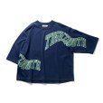 画像3: 【40%OFF】TIGHTBOOTH/ACID LOGO 3/4 SLEEVE T-SHIRT（Navy）［7分袖T-23春夏］