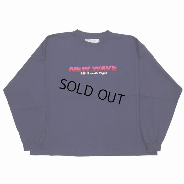 画像1: DAIRIKU/"NEW WAVE" Tee（Purple）［刺繍長袖T-23春夏］