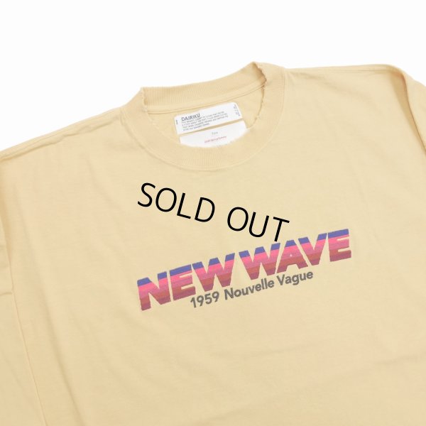 画像3: DAIRIKU/"NEW WAVE" Tee（Mustard Yellow）［刺繍長袖T-23春夏］