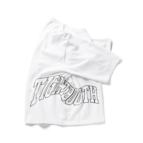 他の写真3: TIGHTBOOTH/ACID LOGO 3/4 SLEEVE T-SHIRT（White） 【40%OFF】［7分袖T-23春夏］