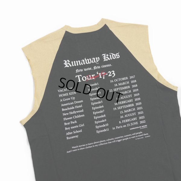 画像4: DAIRIKU/"New" No-sleeve Tee（Black&Yellow） 【40%OFF】［ノースリーブT-23春夏］
