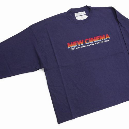 他の写真2: DAIRIKU/"NEW CINEMA" Tee（Purple）［刺繍長袖T-23春夏］