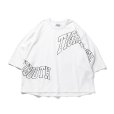 画像1: TIGHTBOOTH/ACID LOGO 3/4 SLEEVE T-SHIRT（White） 【40%OFF】［7分袖T-23春夏］ (1)