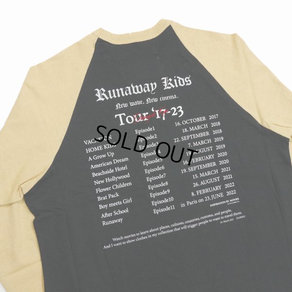 画像4: DAIRIKU/"New" Raglan Tee（Black&Yellow） 【40%OFF】［ラグラン7分袖T-23春夏］