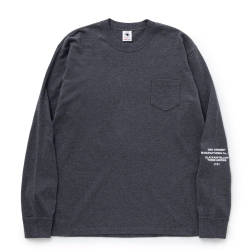 他の写真1: RATS/VARMINTS POCKET LS TEE（CHARCOAL）［プリント長袖T-23春夏］