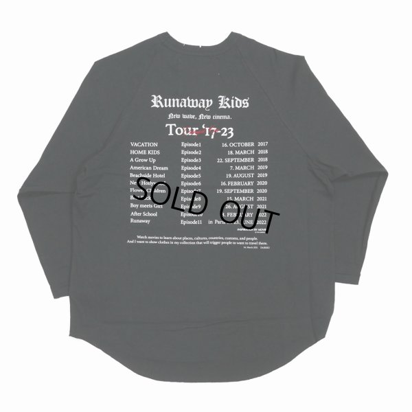 画像2: DAIRIKU/"New" Raglan Tee（Black） 【40%OFF】［ラグラン7分袖T-23春夏］