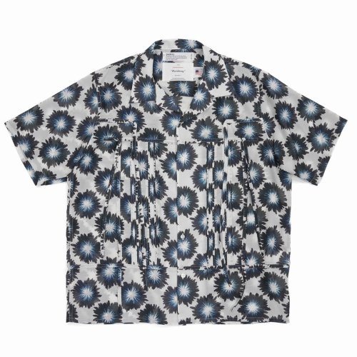 他の写真1: DAIRIKU/Flower Aloha Shirt（White） 【40%OFF】［フラワーアロハシャツ-23春夏］