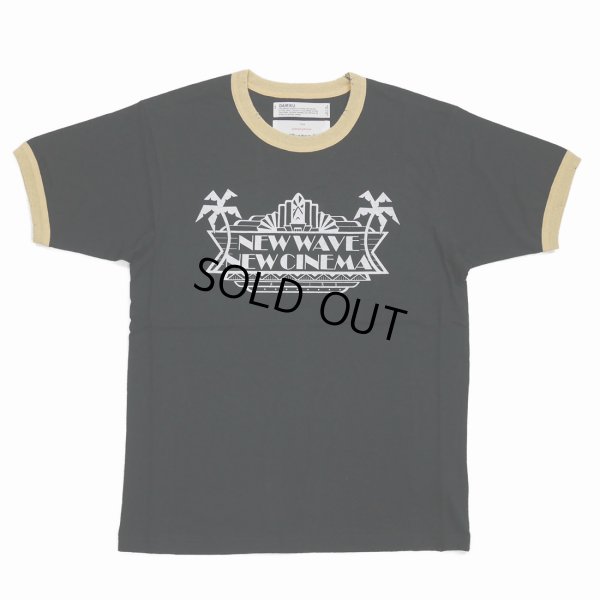 画像1: DAIRIKU/"New" Trim Tee（Black&Yellow） 【40%OFF】［トリムT-23春夏］