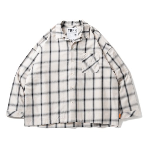 他の写真1: TIGHTBOOTH/PLAID ROLL UP SHIRT（White）［ロールアップシャツ-23春夏］