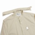 画像5: DAIRIKU/"The cincinnati kid" L-S Dress Shirt（Beige） 【40%OFF】［ドレスシャツwithマネークリップ-23春夏］