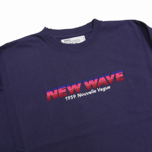 他の写真3: DAIRIKU/"NEW WAVE" Tee（Purple）［刺繍長袖T-23春夏］