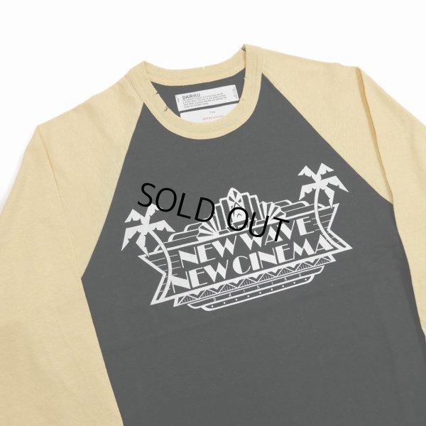 画像3: DAIRIKU/"New" Raglan Tee（Black&Yellow） 【40%OFF】［ラグラン7分袖T-23春夏］