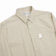 画像4: DAIRIKU/"The cincinnati kid" L-S Dress Shirt（Beige） 【40%OFF】［ドレスシャツwithマネークリップ-23春夏］