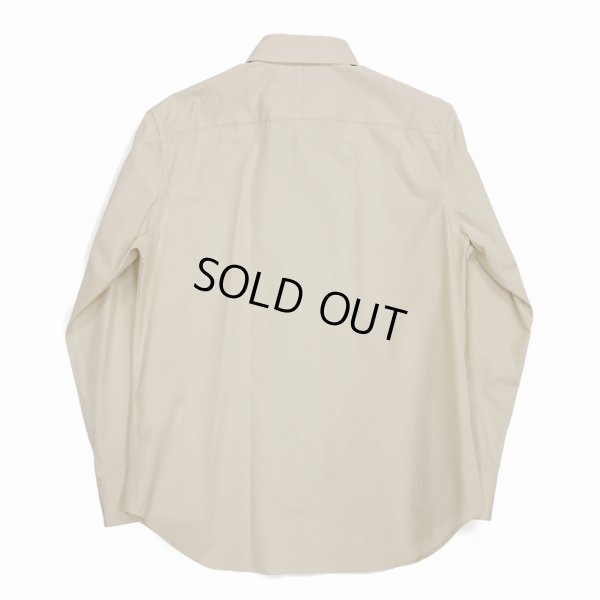 画像2: DAIRIKU/"The cincinnati kid" L-S Dress Shirt（Beige） 【40%OFF】［ドレスシャツwithマネークリップ-23春夏］