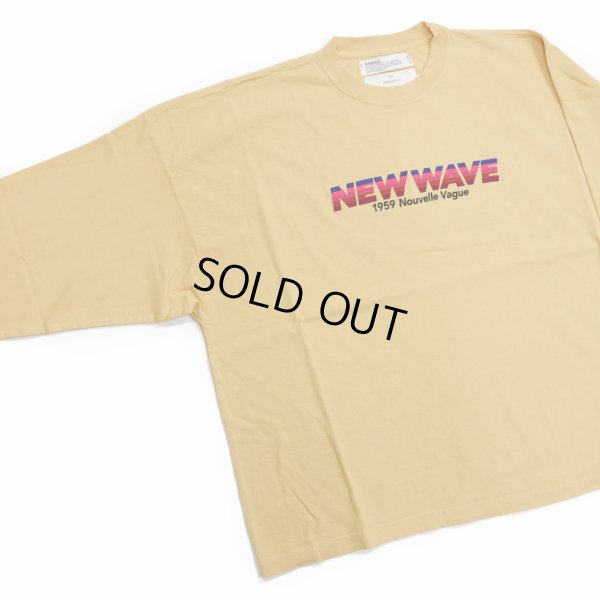 画像2: DAIRIKU/"NEW WAVE" Tee（Mustard Yellow）［刺繍長袖T-23春夏］