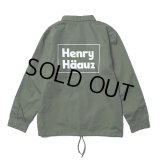 ROUGH AND RUGGED/HENRY HAUZ COACH JKT（OLIVE） 【30%OFF】［コーチJKT-23春夏］