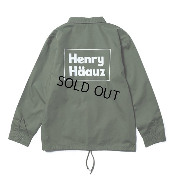 画像1: ROUGH AND RUGGED/HENRY HAUZ COACH JKT（OLIVE） 【30%OFF】［コーチJKT-23春夏］