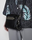 画像8: CALEE/Studs leather shoulder pouch（Black）［スタッズレザーショルダーポーチ-23春夏］