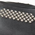 画像3: CALEE/Studs leather shoulder pouch（Black）［スタッズレザーショルダーポーチ-23春夏］