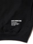 画像4: COOTIE PRODUCTIONS/Open End Yarn Plain Sweat Snap Hoodie（Black）［スウェットスナップフーディー-23春夏］