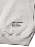 画像2: COOTIE PRODUCTIONS/Open End Yarn Plain Sweat Snap Hoodie（Oatmeal）［スウェットスナップフーディー-23春夏］ (2)