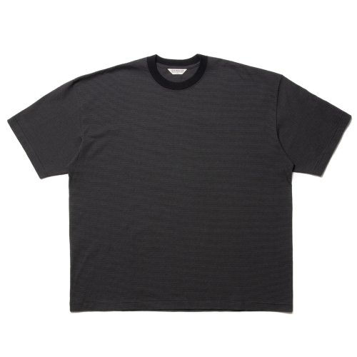 他の写真1: COOTIE PRODUCTIONS/Open End Yarn Border S/S Tee（Black/Gray）［ボーダーT-23春夏］