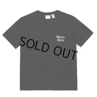 WACKO MARIA/US FABRIC T-SHIRT（BLACK）［刺繍T-23春夏］