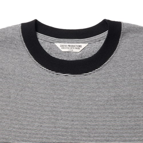 他の写真3: COOTIE PRODUCTIONS/Open End Yarn Border S/S Tee（Black/White）［ボーダーT-23春夏］