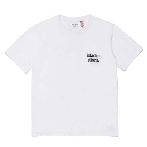 他の写真1: WACKO MARIA/US FABRIC T-SHIRT（WHITE）［刺繍T-23春夏］