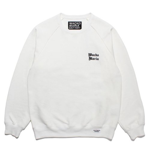 他の写真1: WACKO MARIA/HEAVY WEIGHT SWEAT SHIRT（WHITE）［クルーネックスウェット-23春夏］