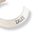 画像2: CALEE/Logo roll pierce（LARGE）（Silver）［ロゴロールピアス(ラージ)-23春夏］ (2)