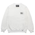 画像1: WACKO MARIA/HEAVY WEIGHT SWEAT SHIRT（WHITE）［クルーネックスウェット-23春夏］ (1)