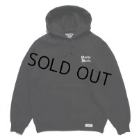 WACKO MARIA/HEAVY WEIGHT HOODED SWEAT SHIRT（BLACK）［プルオーバーパーカー-23春夏］