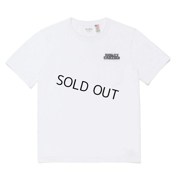 画像1: WACKO MARIA/US FABRIC POCKET T-SHIRT（WHITE）［プリントポケT-23春夏］