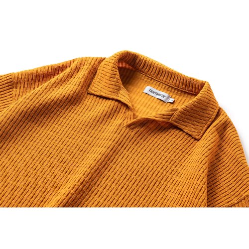 他の写真2: TIGHTBOOTH/MYSTERY GAUGE OPEN POLO（Mustard）［オープンカラーポロ-23春夏］