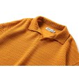 画像2: TIGHTBOOTH/MYSTERY GAUGE OPEN POLO（Mustard）［オープンカラーポロ-23春夏］ (2)