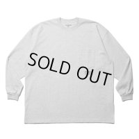 COOTIE PRODUCTIONS/Open End Yarn Error Fit L/S Tee（Oatmeal）［エラーフィット長袖ポケT-23春夏］