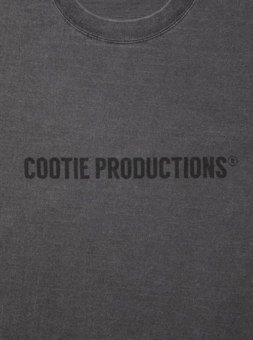 他の写真3: COOTIE PRODUCTIONS/Pigment Dyed L/S Tee（Black）［ピグメントダイ長袖T-23春夏］