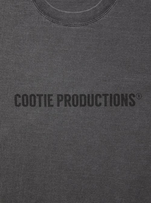 他の写真3: COOTIE PRODUCTIONS/Pigment Dyed L/S Tee（Black）［ピグメントダイ長袖T-23春夏］