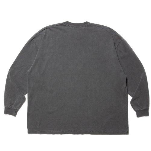 他の写真2: COOTIE PRODUCTIONS/Pigment Dyed L/S Tee（Black）［ピグメントダイ長袖T-23春夏］