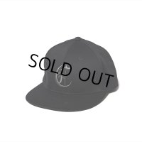 CALEE/CAL Twill baseball cap（Black）［ツイルB.Bキャップ-23春夏］