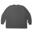 画像2: COOTIE PRODUCTIONS/Pigment Dyed L/S Tee（Black）［ピグメントダイ長袖T-23春夏］ (2)