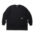 画像1: COOTIE PRODUCTIONS/Open End Yarn Error Fit L/S Tee（Black）［エラーフィット長袖ポケT-23春夏］ (1)