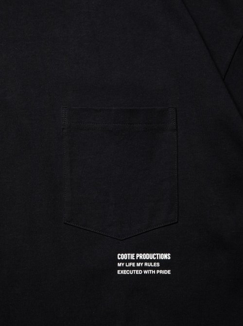 他の写真3: COOTIE PRODUCTIONS/Open End Yarn Error Fit L/S Tee（Black）［エラーフィット長袖ポケT-23春夏］