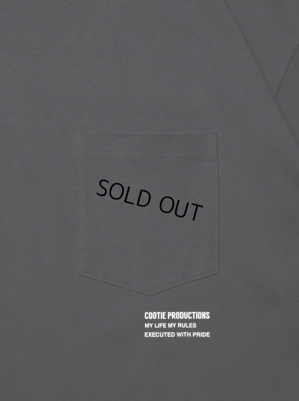 画像3: COOTIE PRODUCTIONS/Open End Yarn Error Fit L/S Tee（Black）［エラーフィット長袖ポケT-23春夏］